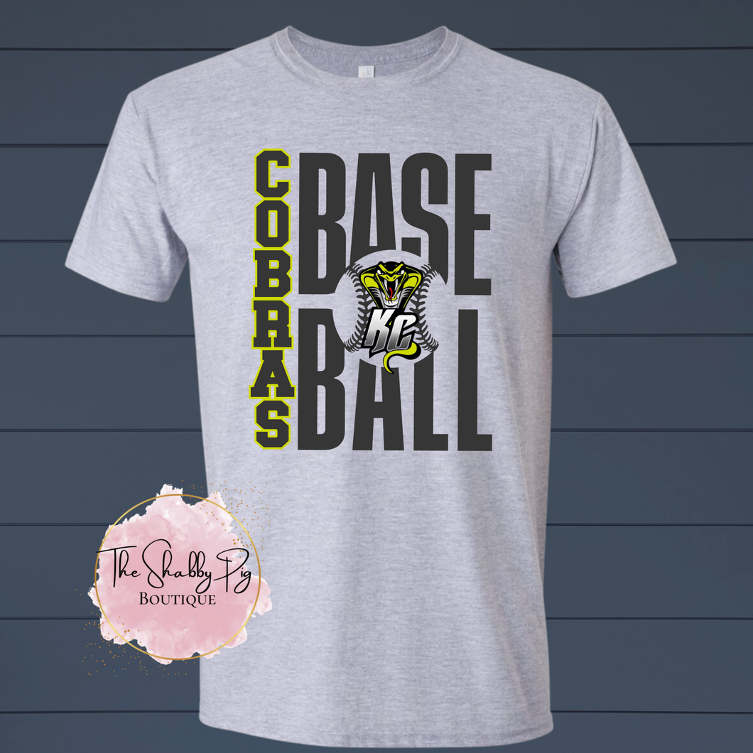 Kimball Cobra's Baseball Shirt-YOUTH