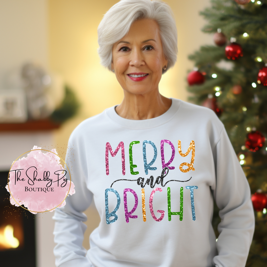 Merry & Bright Graphic Shirt