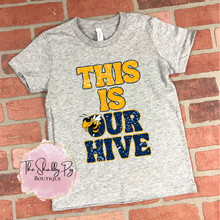 Load image into Gallery viewer, YOUTH This is Our Hive Graphic Tee
