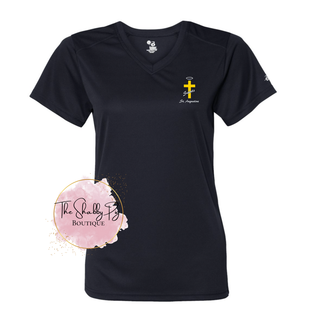 Badger - Women’s B-Core V-Neck T-Shirt