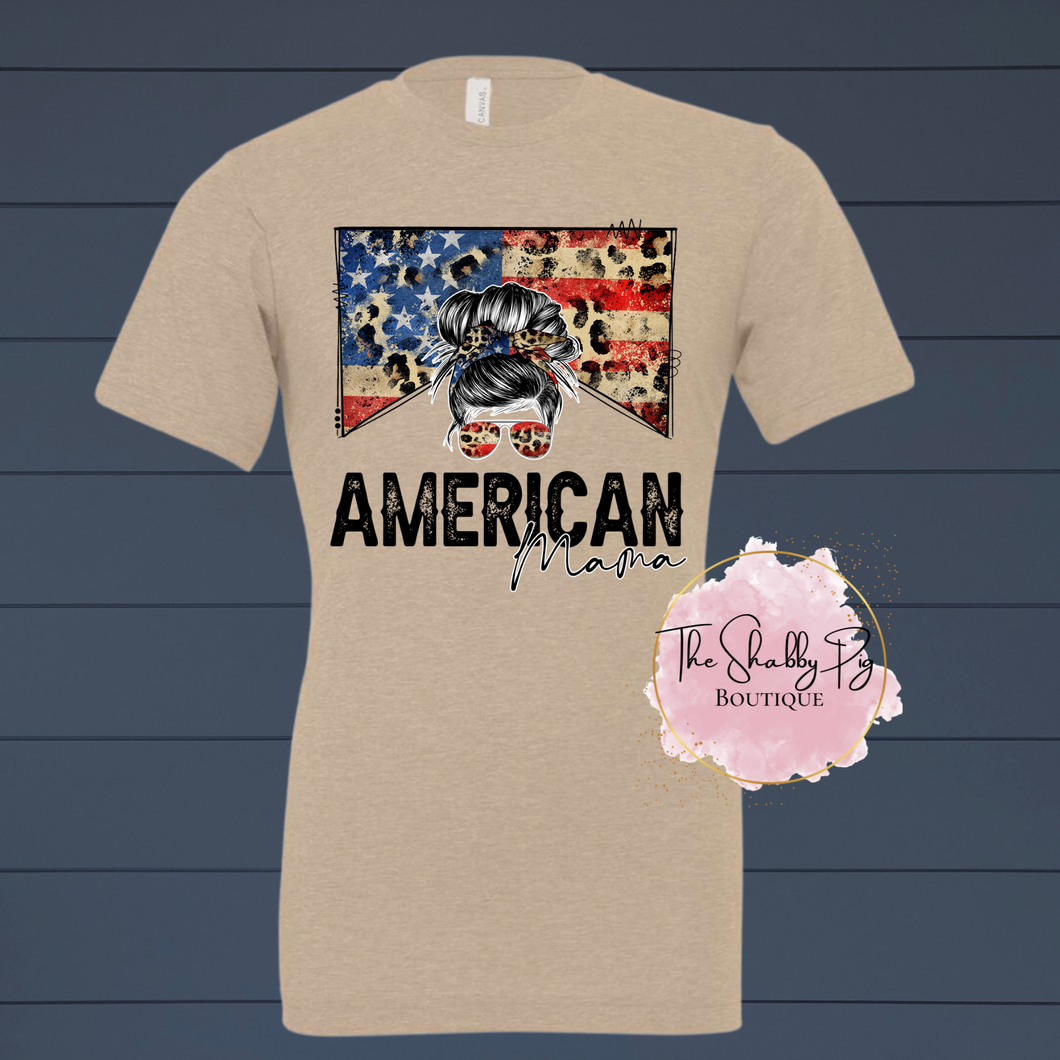 American Mama | 4th of July Graphic Tee