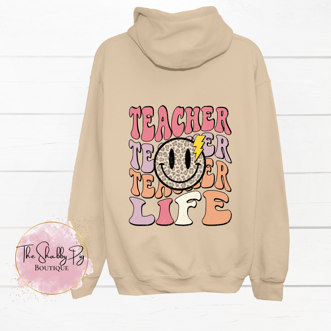 Teacher Life | Retro Hoodie
