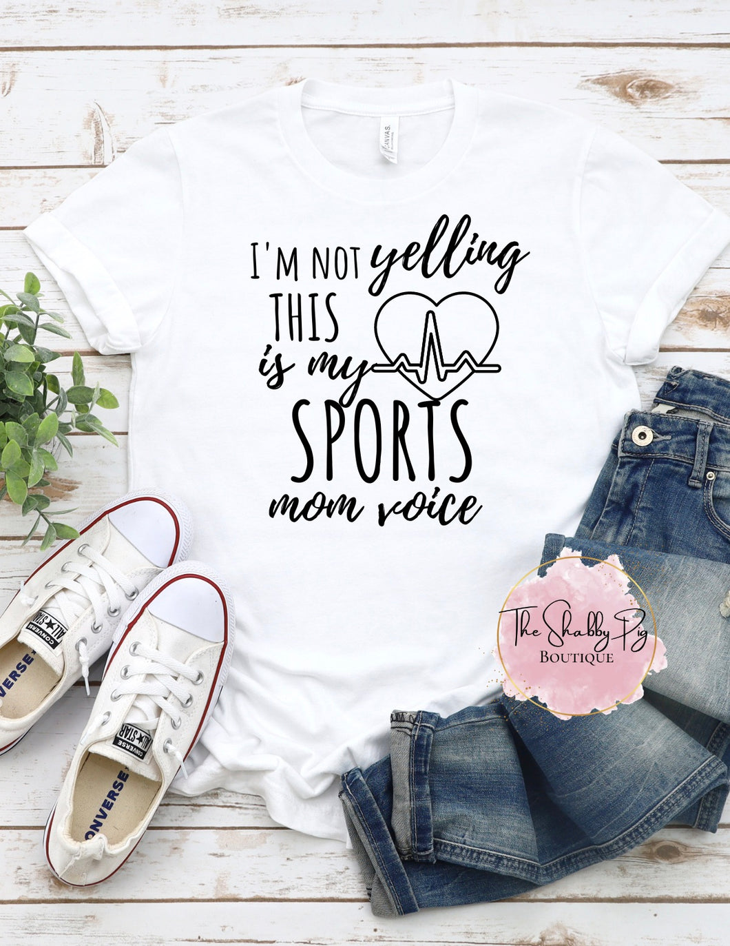 Sports Mom Voice Shirt