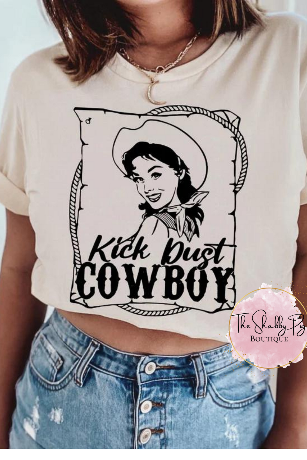 Kick Dust Cowboy T-Shirt