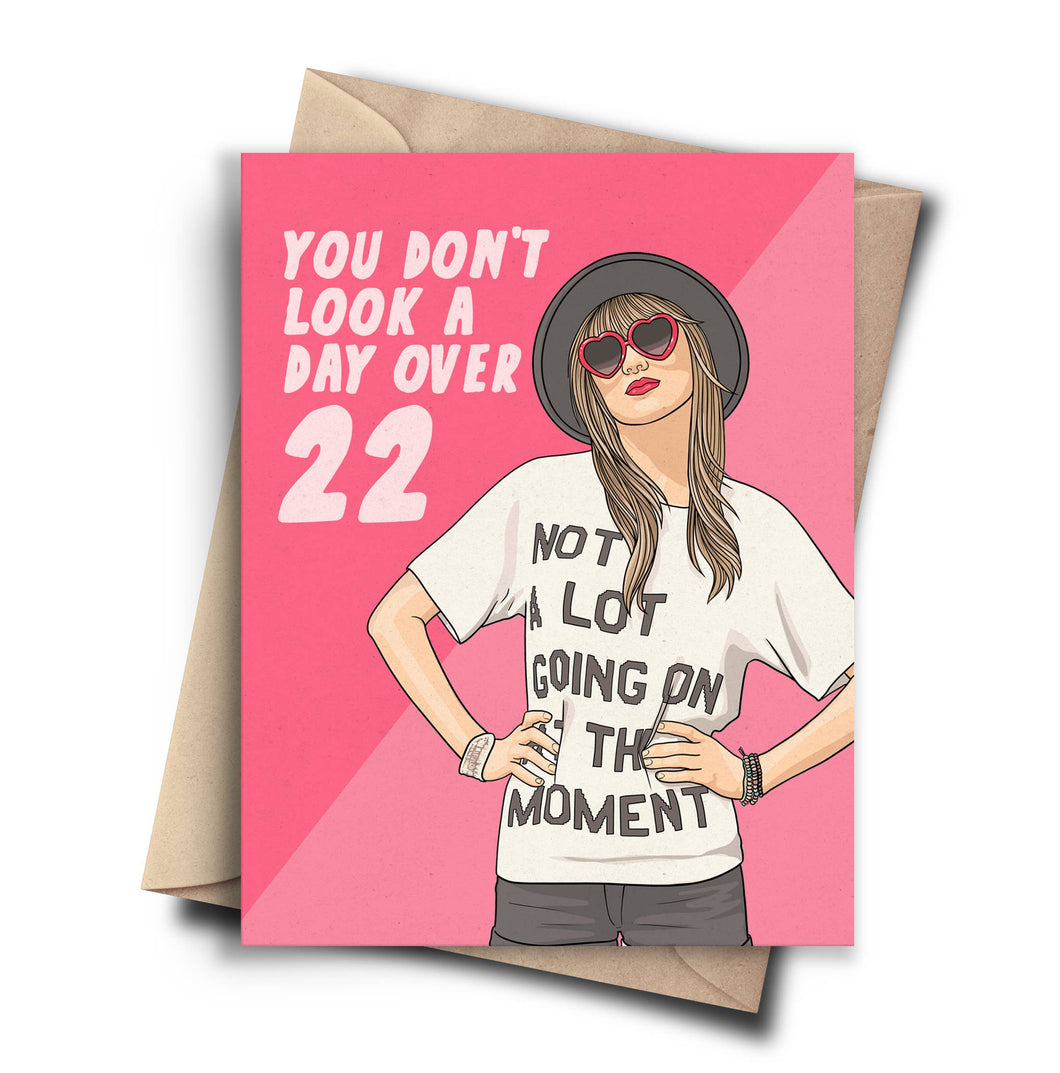 Taylor Swift Birthday Card - Funny Pop Culture Card