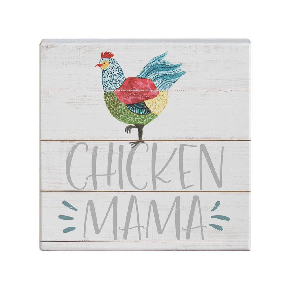 Chicken Mama | Wood Block