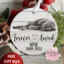 Load image into Gallery viewer, Pet Personalized Ornament  | Memorial Gift
